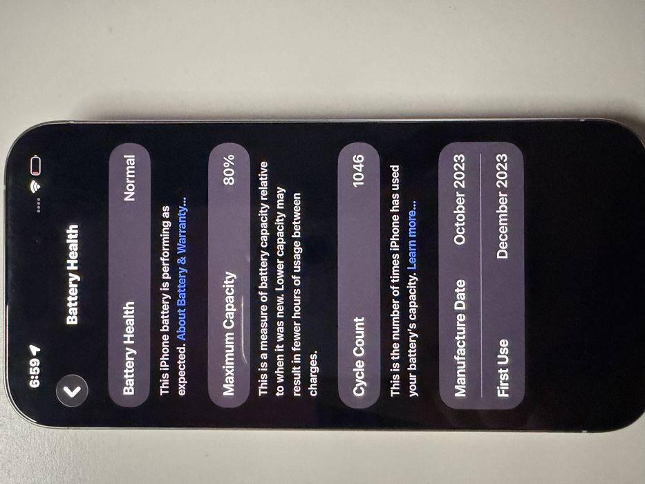 Iphone 15 pro 256 GB