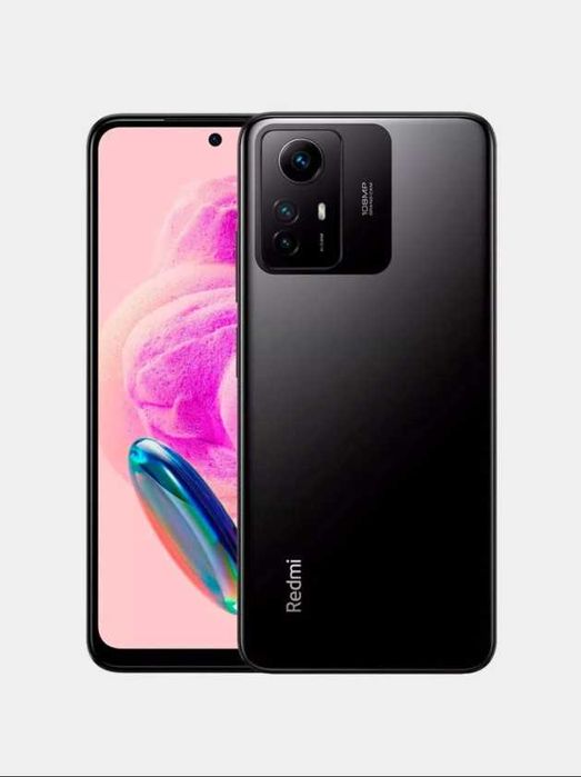Смартфон Xiaomi Redmi Note 12S, 8/256Gb Global, Onyx Black коробка
