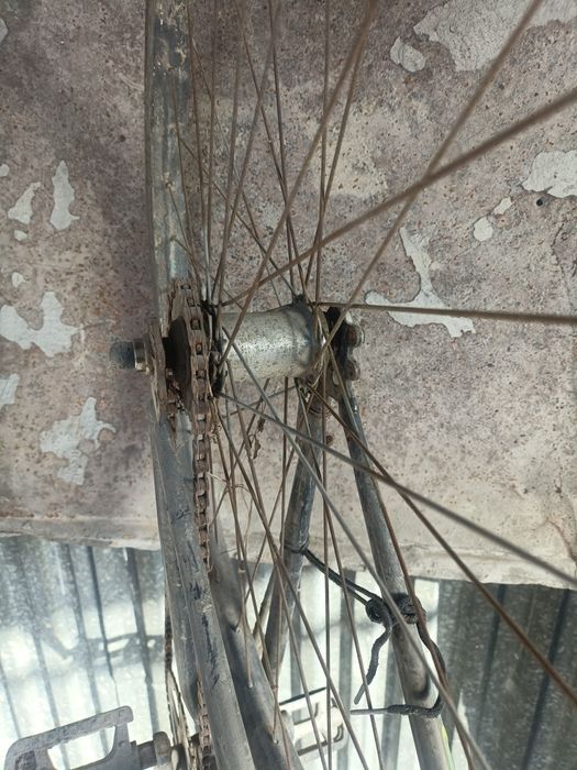 Велосипед диск рама спицами