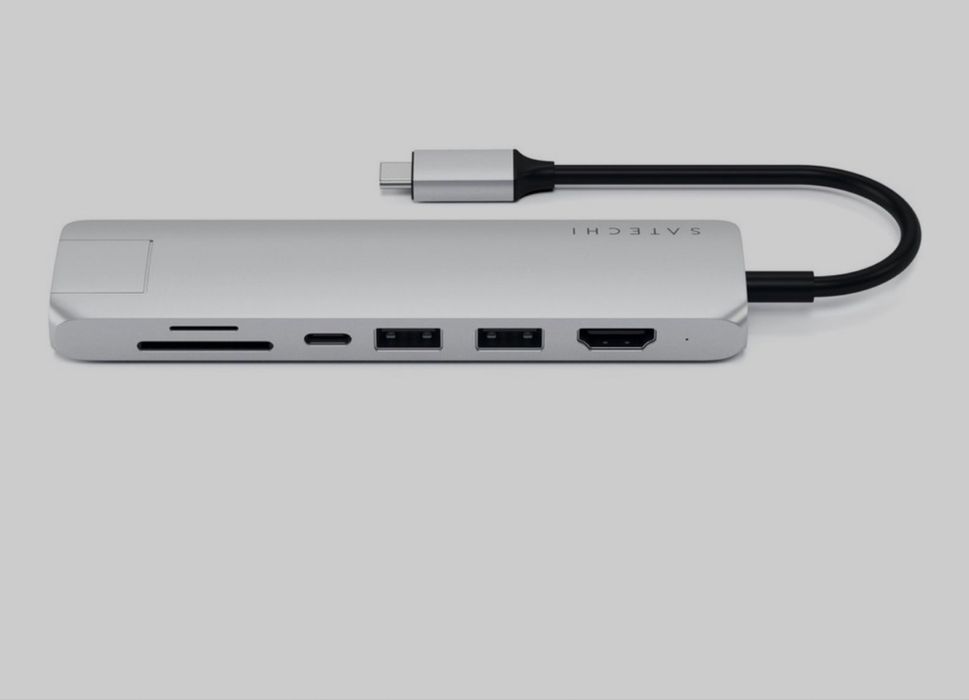Adaptor Satechi, usb-c, slim, mac