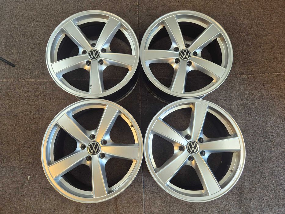 4 Jante Aliaj 5x112 18'' 8J ET 40 - VW Golf Passat Sharan Tiguan Touareg / AUDI A3 A4 A5 A6 A7 Q3 Q5 !