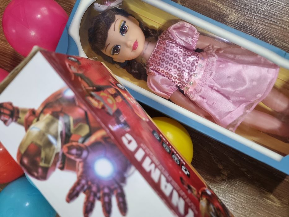 Цена за все Набор для детей Палатка  Кукла Каталка 20 шт шарики и друг