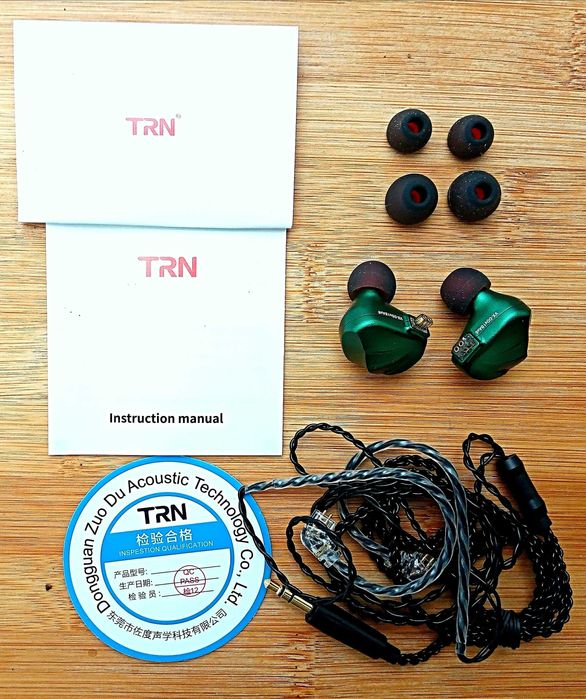 Нови- неотваряни  TRN VX Слушалки тип iem 1DD+6BA