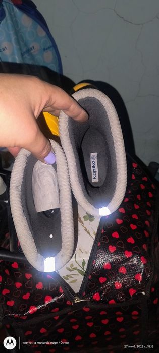 Сапожки в дождь, с валенками