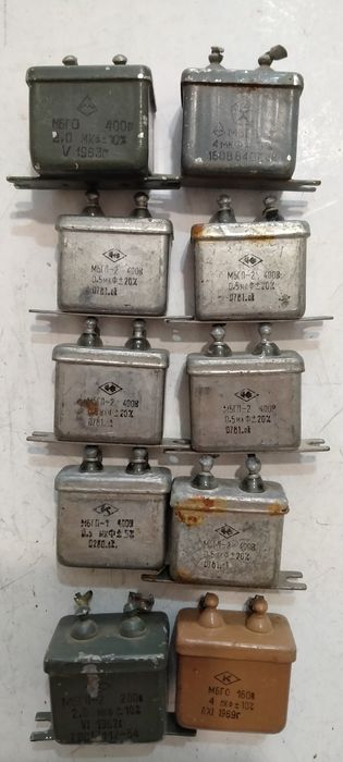 Конденсаторы переменного тока и электролитические