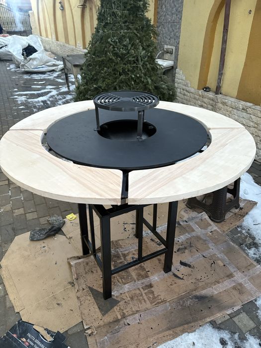 Gratar plita otel corten