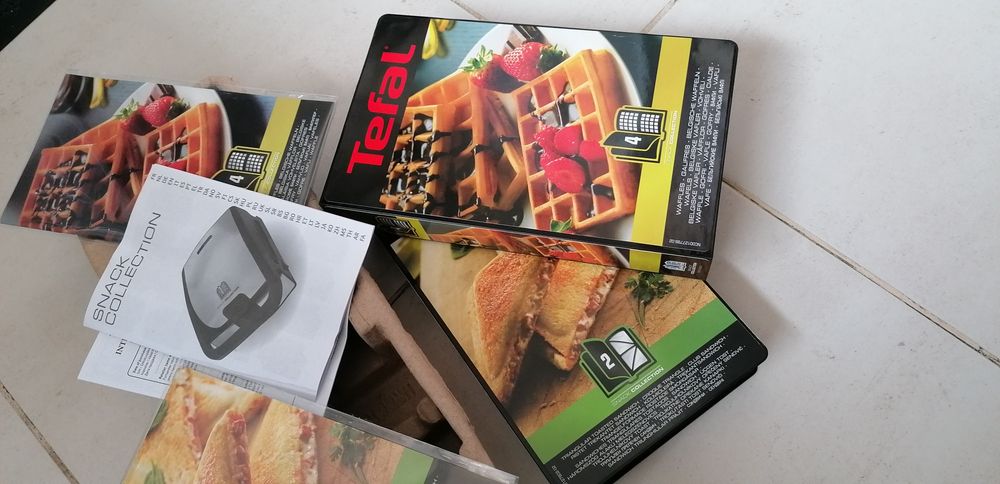 Tefal-Set 4 placi pentru vafe