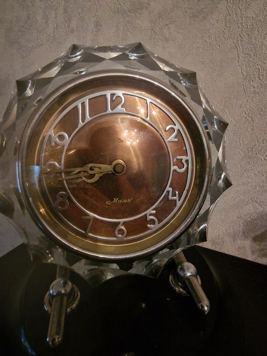 Часы хрустальные МАЯК. СССР
