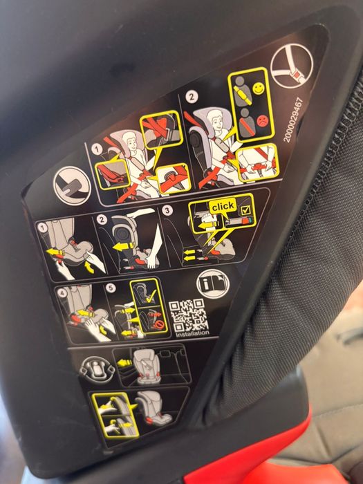 Scaun auto ISOFIX Britax Romer KIDFIX II XP SICT Storm Grey, 15-36 kg