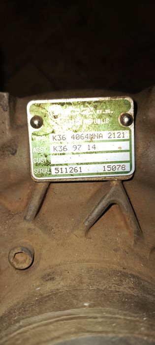 Турбина маз чешка