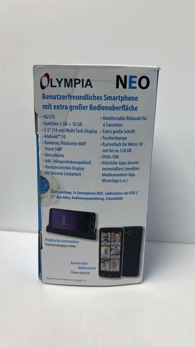Telefon Olympia Neo (2GB/16GB) Negru -B-