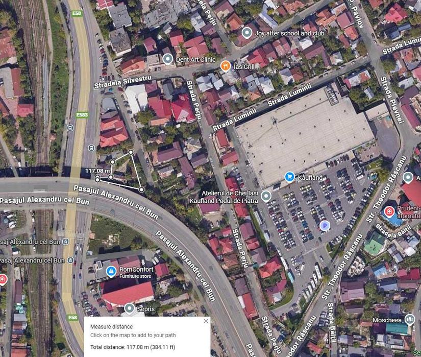 De Inchiriat: Spatiu Comercial + Sopron + Teren, Str. Silvestru, Iasi