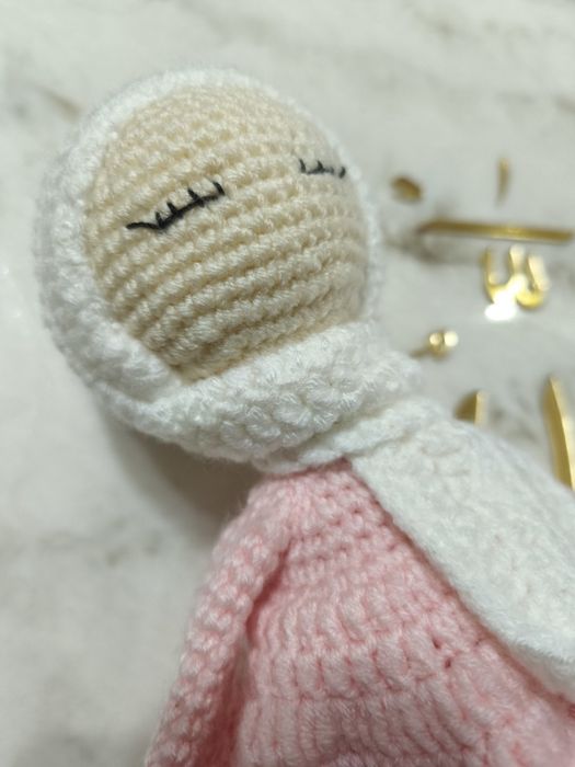 Кукла Мусульманка тукилган, вязанная