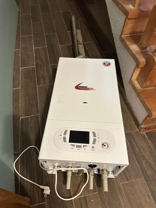 Печь РоссTherm с дымоходом