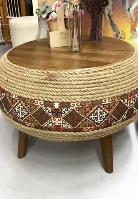 Столик в этно стиле