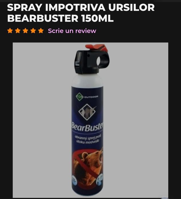 Inchiriere / Vanzare Spray împotriva ursilor