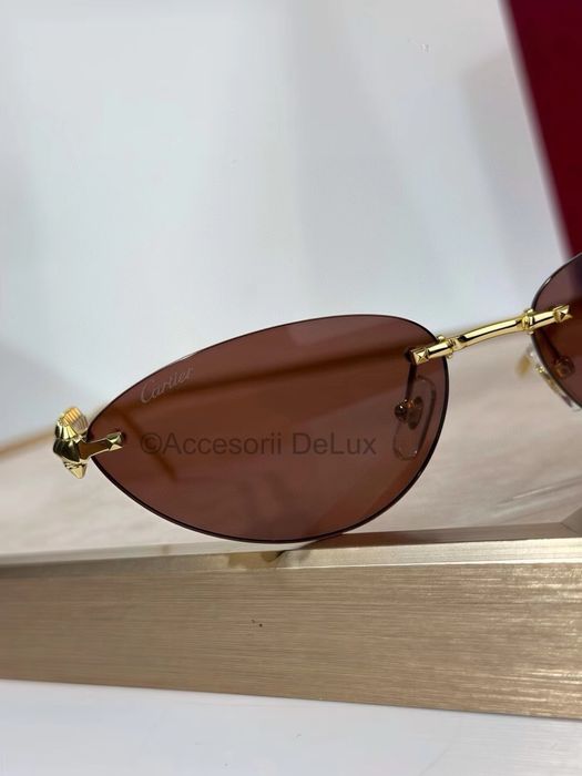 Ochelari de Soare Cartier Excepțion CT0543S Full Box [Verificare Colet] Cat Eye
