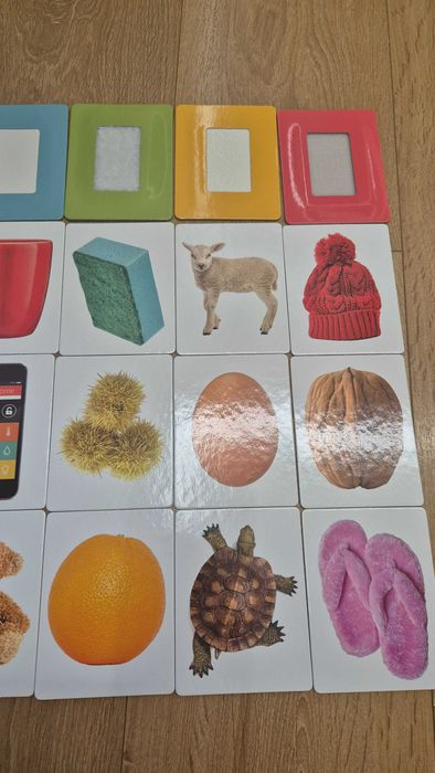 Монтесори тактилни карти