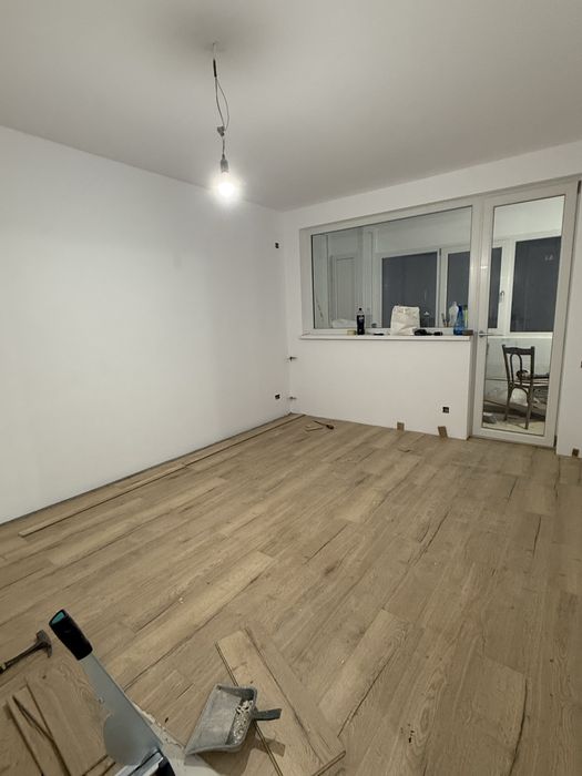 Instalatii sanitare, electrice, amenajari (gresie, parchet etc)