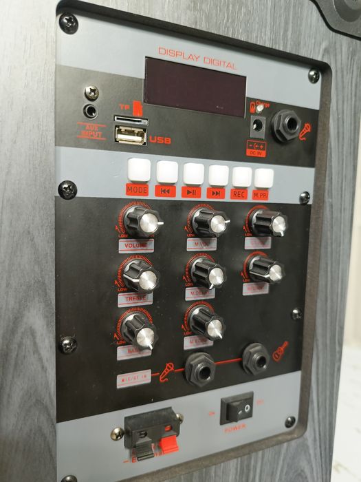 Караоке колонка с микрофонами