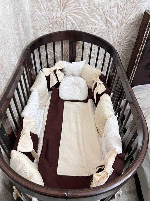 Детский манеж из дерева