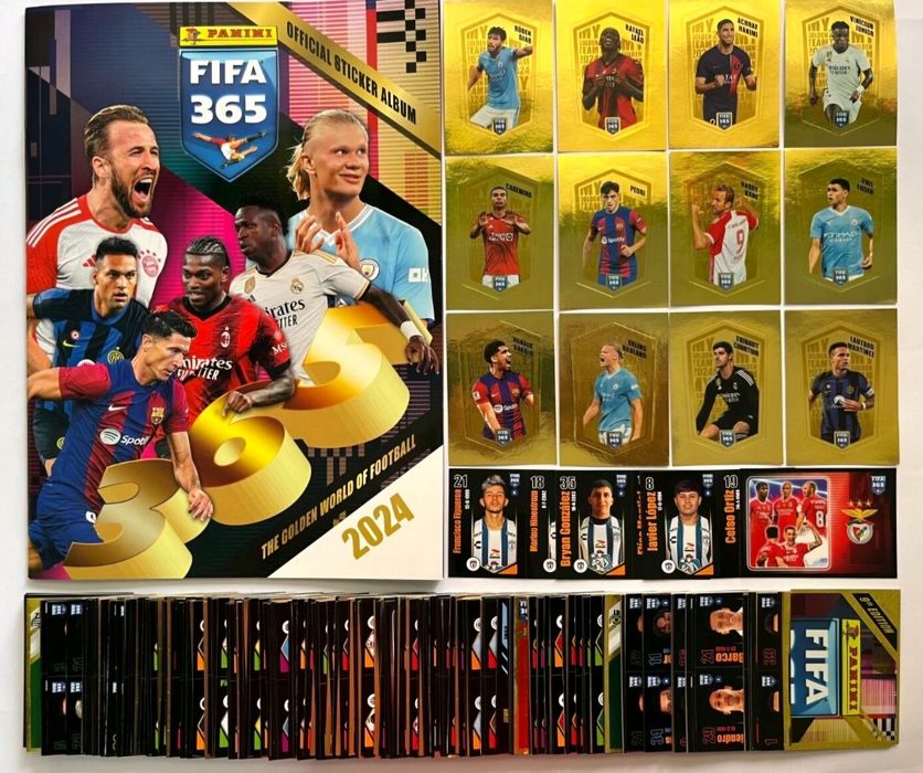 Album complet, nelipit, Panini Fifa 365 2024, 400 de lei