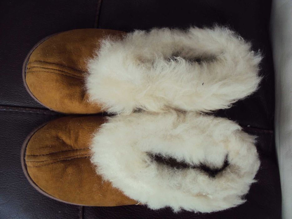 Детски пантофки от естествена кожа, номер 32/33