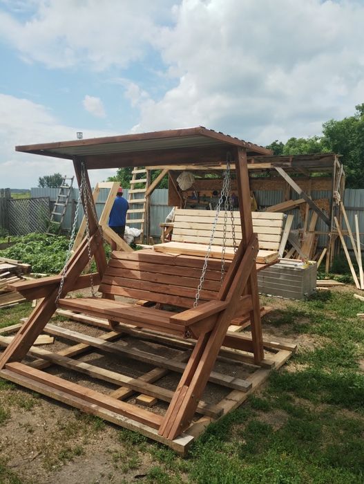Качели Сэнди  Садовые Деревянные