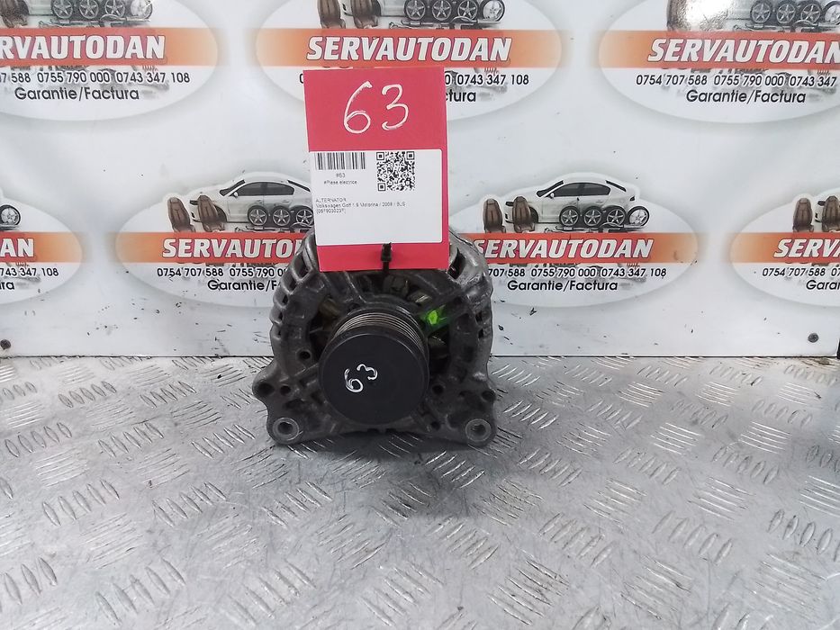 Alternator Volkswagen Golf 5 (2004-2009) 1.9 Motorina 2008