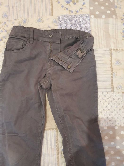 Детски панталони Benetton 3бр+блуза Benetton+сп.долнище ръст до 140см