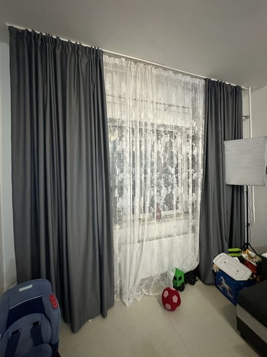 Продам шторы 7 м с тюлью