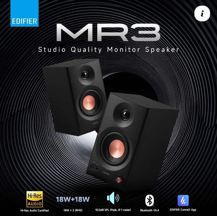 Edifier MR3 Black/White Колонки Bluetooth (мощность 36 ватт)