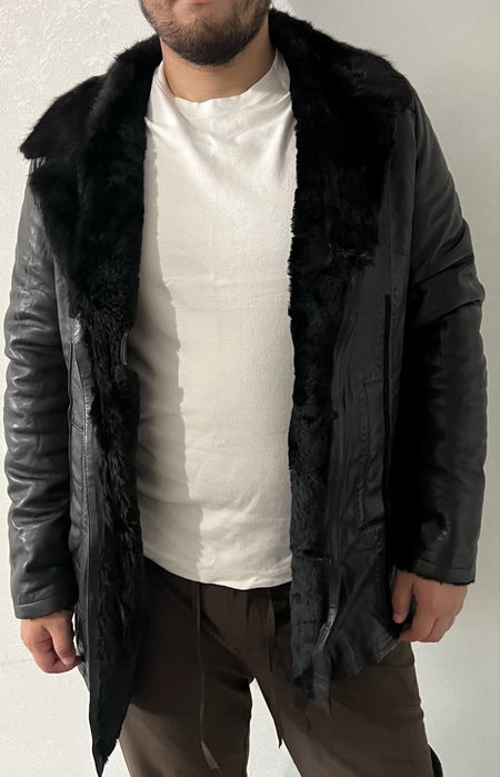 Продам кожанную дубленку