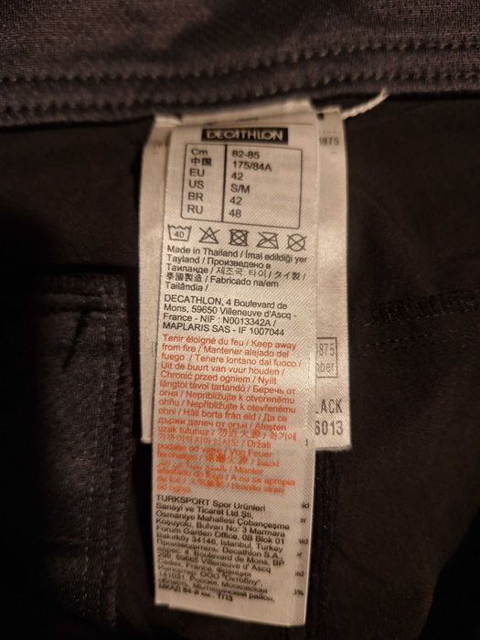 Pantalon trekking quechua forclaz sh 500 mar42