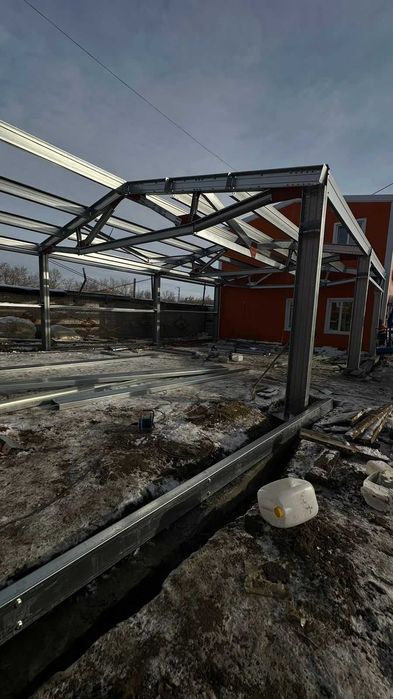 ЛСТК проектирование, поставка, монтаж