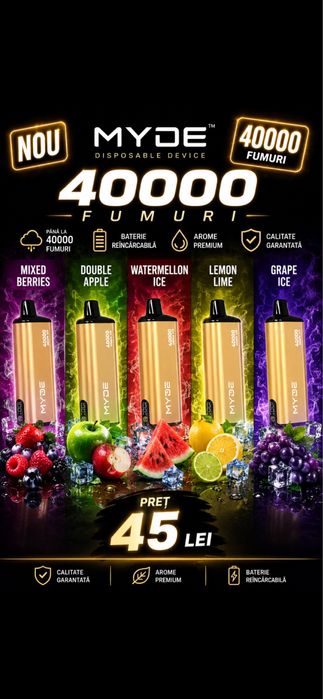 Vape Myde 40.000 puffs