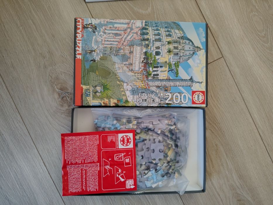 Комплект за рисуване, оцветяване по номера + ПОДАРЪК пъзел