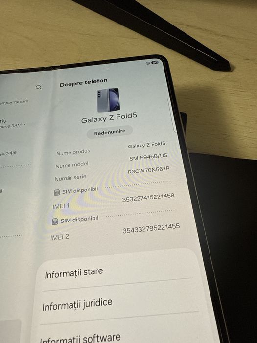 Samsung Z Fold 5 256Gb Full Box