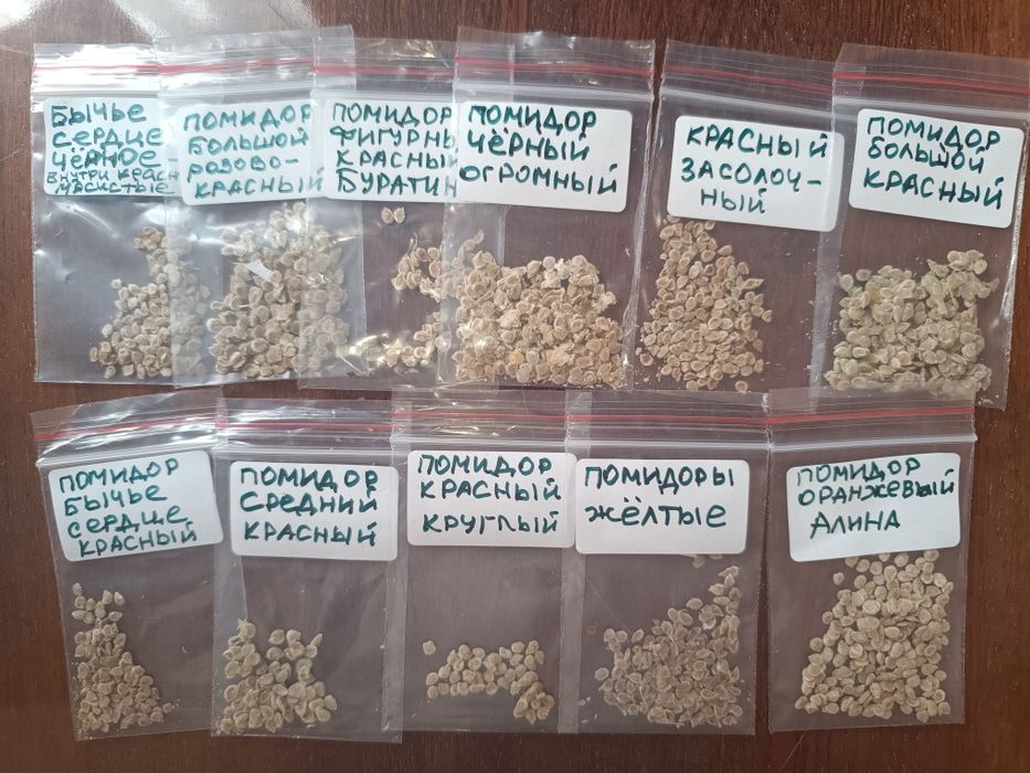 Семена домашних томатов
