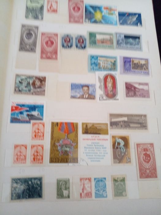 Коллекционные почтовые марки.