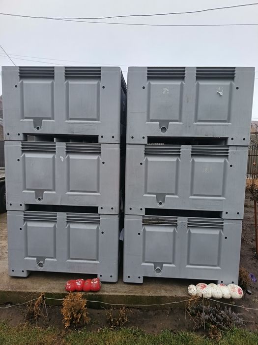 Ladă plastic - Container - Boxpalet - Box paleti alimentari