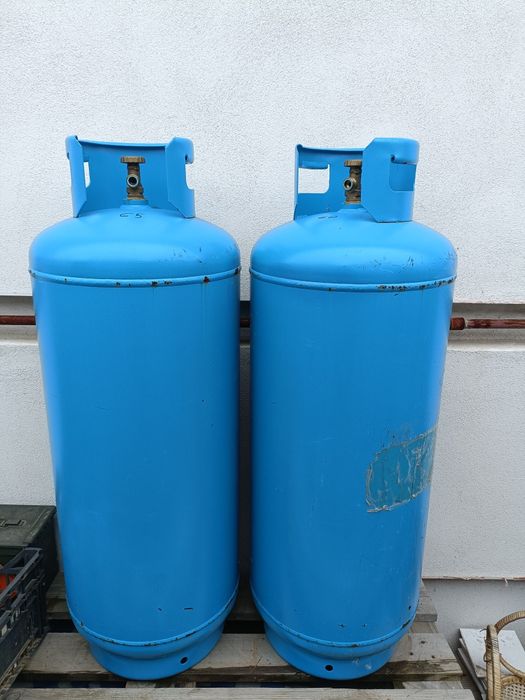 Vand set complet doua butelii gpl 85 litri pentru centrala termica