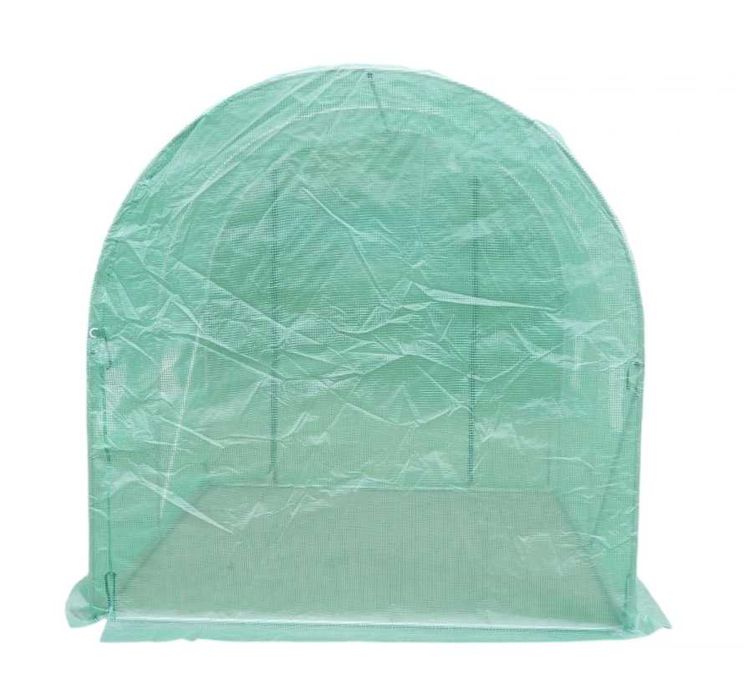 Sera Solar Gradina Tunel Cadru Otel Folie Polietilena 2x2x2m