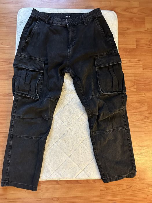 Blugi cargo negri