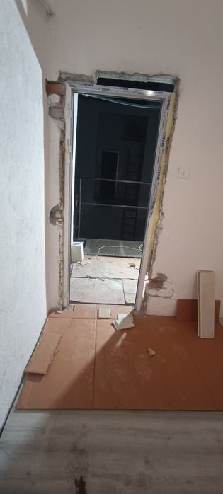 Обръщане/ измазване на дограма