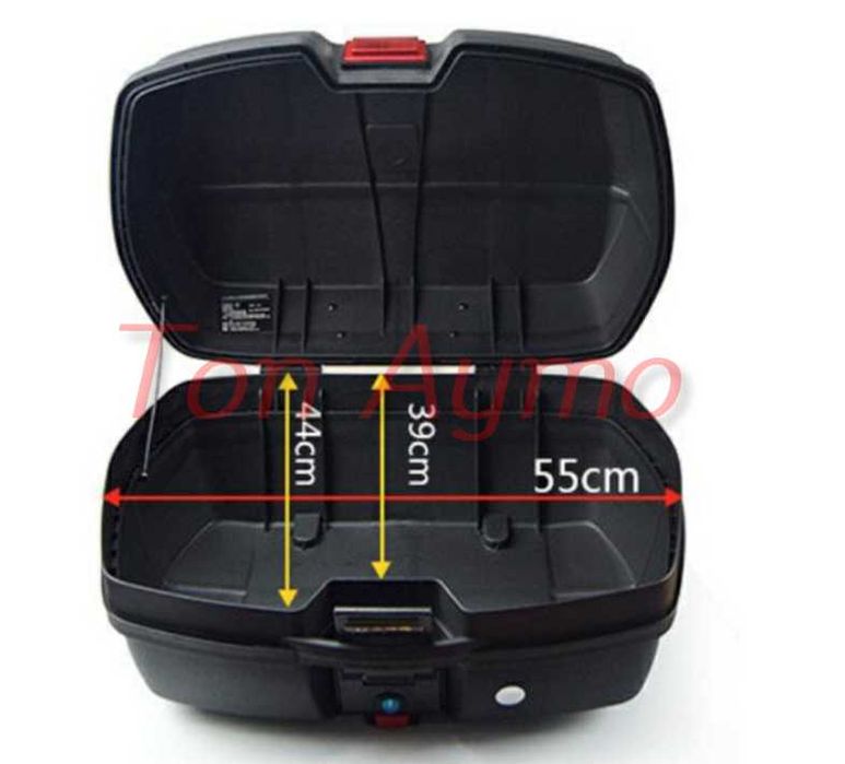 Двоен Куфар 62л за Мотор Скутер Велосипед