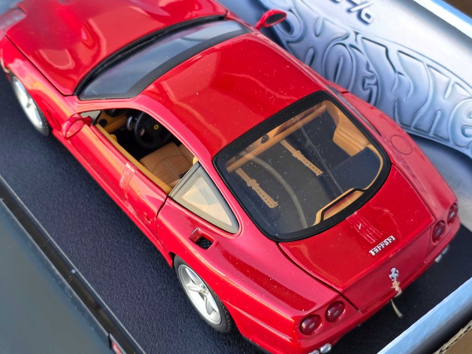 Macheta Auto 1/18 Hotwheels Ferrari 575 MM