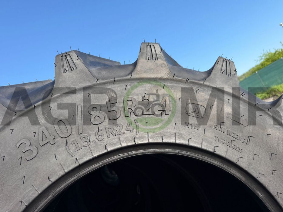 ANVELOPA 340/85 R24 GRI GREEN 125D XLR 85 TL (13.6R24)  Cauciucuri tractor, Fiat, Case, Fendt, John Deere, New Holland, Massey Ferguson, UTB   Cauciuc
