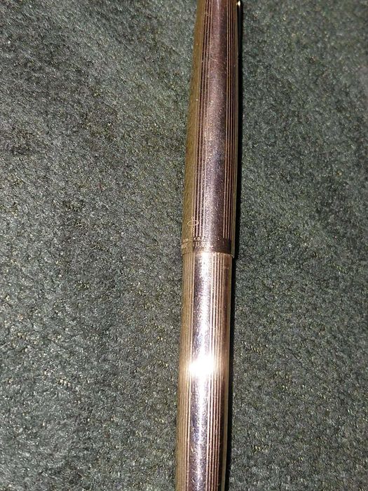 Винтидж комплект Parker 61- писалка, химикал и автоматичен молив, 12 k Gold Filled, с оригинална кутия