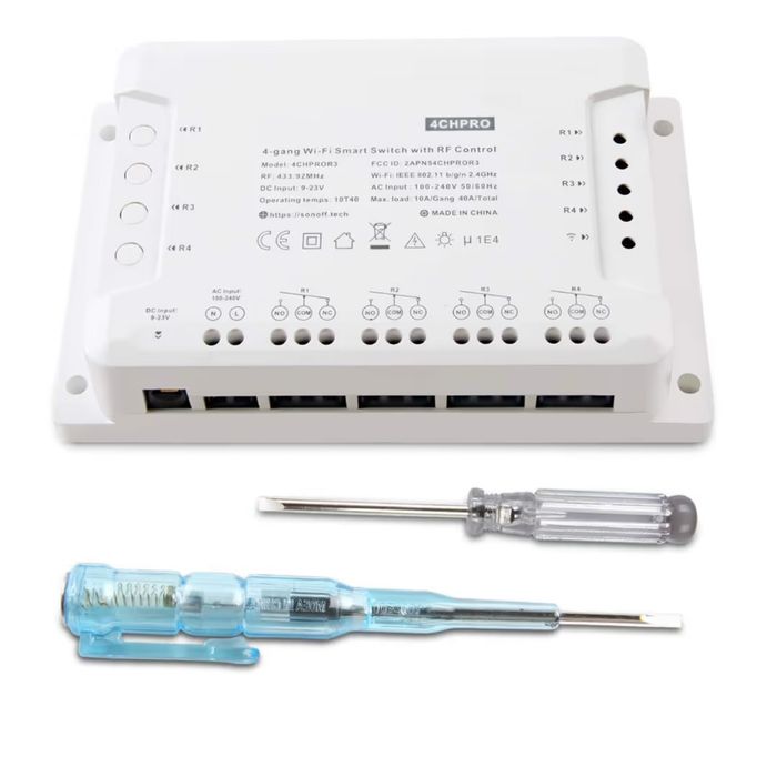 4CH PRO R3 4-скоростен WiFi превключвател,